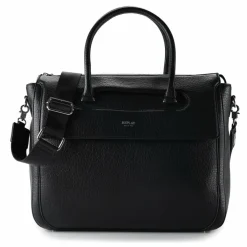 Outlet Replay Shopper Tasche Leder 37 cm black