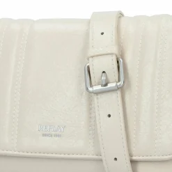 Replay Umhängetaschen<Umhängetasche 25 cm dirty white