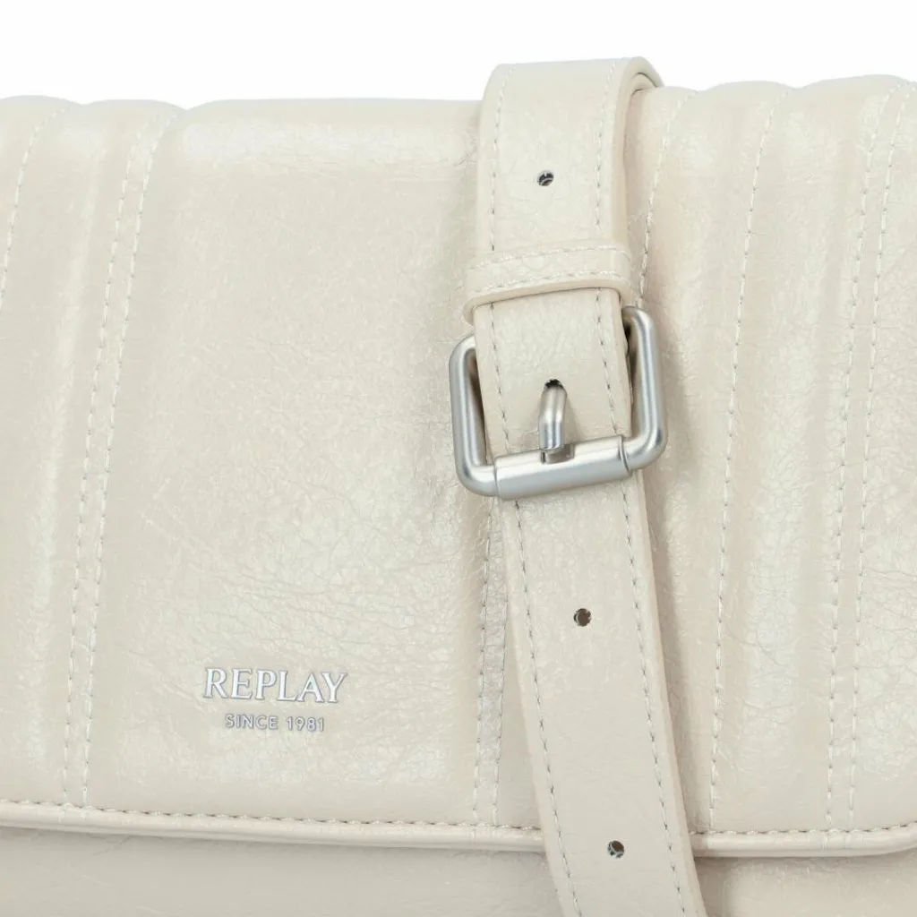 Replay Umhängetaschen<Umhängetasche 25 cm dirty white