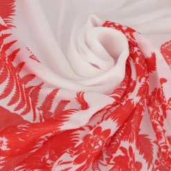 Roeckl Tücher<Botanical Garden Tuch 160 cm red-navy