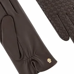 Discount Roeckl Faenza Handschuhe Leder coffee