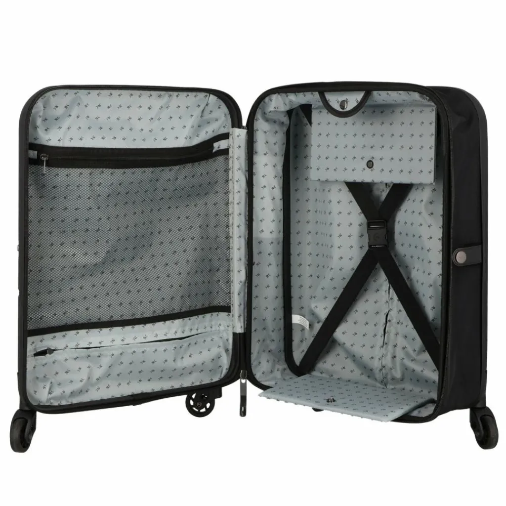 Discount Rollink Flex Light 4 Rollen Kabinentrolley 55 cm charcoal