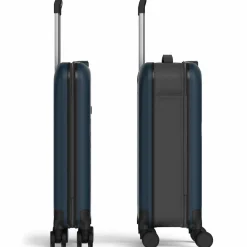 Discount Rollink Vega 360 faltbarer 4-Rollen Kabinentrolley S 55 cm atlantic blue