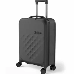 New Rollink Vega 360 faltbarer 4-Rollen Kabinentrolley S 55 cm black