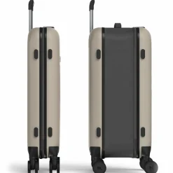 Clearance Rollink Vega 360 faltbarer 4-Rollen Trolley M 65 cm warm grey