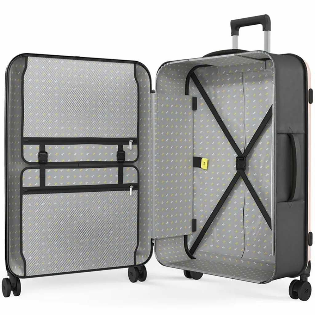 Rollink Vega 360 faltbarer 4-Rollen Trolley M 65 cm