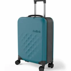 Rollink Hartgepäck Kabinengepäck|4-Rollen Kabinentrolleys<Vega 360 faltbarer 4-Rollen Kabinentrolley S 55 cm deep lagoon