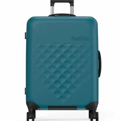 Sale Rollink Vega 360 faltbarer 4-Rollen Trolley M 65 cm deep lagoon