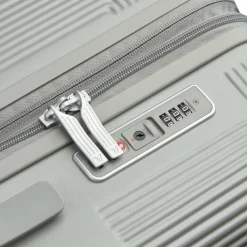 New Roncato Airglam 4 Rollen Kofferset 3-teilig mit Dehnfalte grigio perla