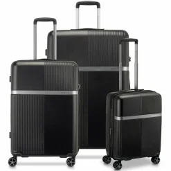 Roncato Koffersets Als Hartgepäck|Koffersets 3-Teilig<Airglam 4 Rollen Kofferset 3-teilig mit Dehnfalte nero