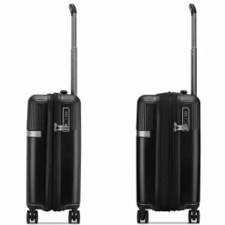 Hot Roncato Airglam 4 Rollen Kabinentrolley S 55 cm mit Dehnfalte nero