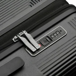 Hot Roncato Airglam 4 Rollen Kabinentrolley S 55 cm mit Dehnfalte nero