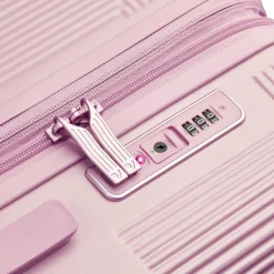 Roncato 4-Rollen Koffer|Hartgepäck<Airglam 4 Rollen Trolley M 68 cm mit Dehnfalte rosa cipria