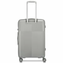 Roncato Hartgepäck|4-Rollen Koffer<Airglam 4 Rollen Trolley M 68 cm mit Dehnfalte grigio perla