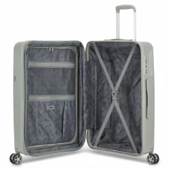 Roncato Hartgepäck|4-Rollen Koffer<Airglam 4 Rollen Trolley M 68 cm mit Dehnfalte grigio perla