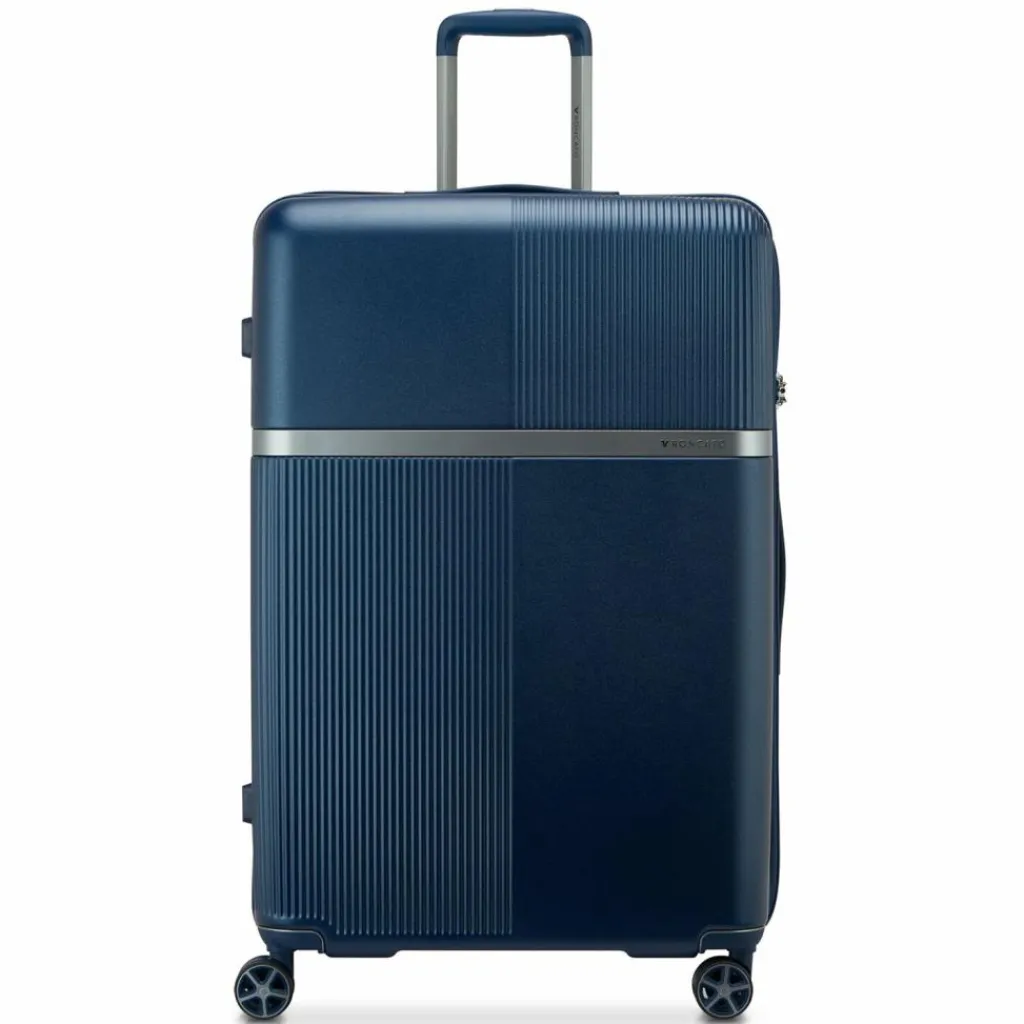 Roncato 4-Rollen Koffer|Hartgepäck<Airglam 4 Rollen Trolley L 77 cm mit Dehnfalte blu notte
