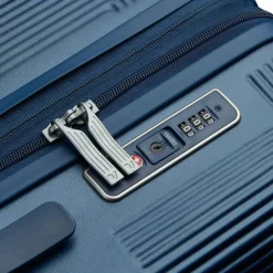 Roncato 4-Rollen Koffer|Hartgepäck<Airglam 4 Rollen Trolley L 77 cm mit Dehnfalte blu notte