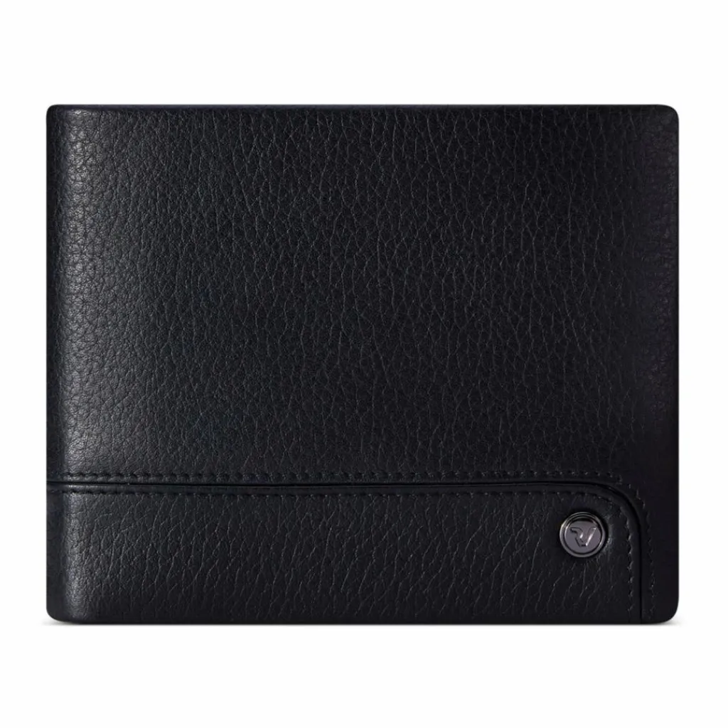 Roncato Alaska Geldbörse RFID Schutz Leder 13 cm nero