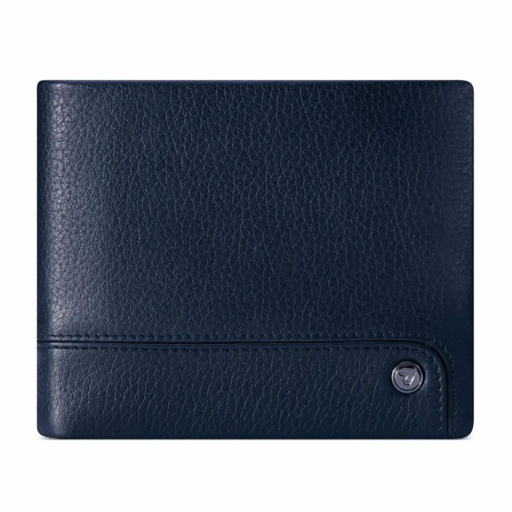Clearance Roncato Alaska Geldbörse RFID Schutz Leder 13 cm navy