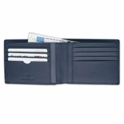 Clearance Roncato Alaska Geldbörse RFID Schutz Leder 13 cm navy