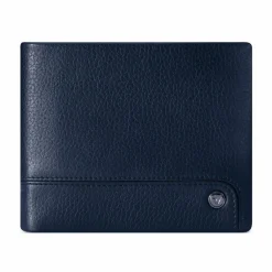 New Roncato Alaska Geldbörse RFID Schutz Leder 13 cm navy
