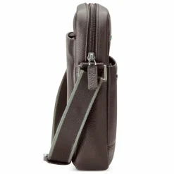 Sale Roncato Alaska Umhängetasche Leder 19 cm mogano