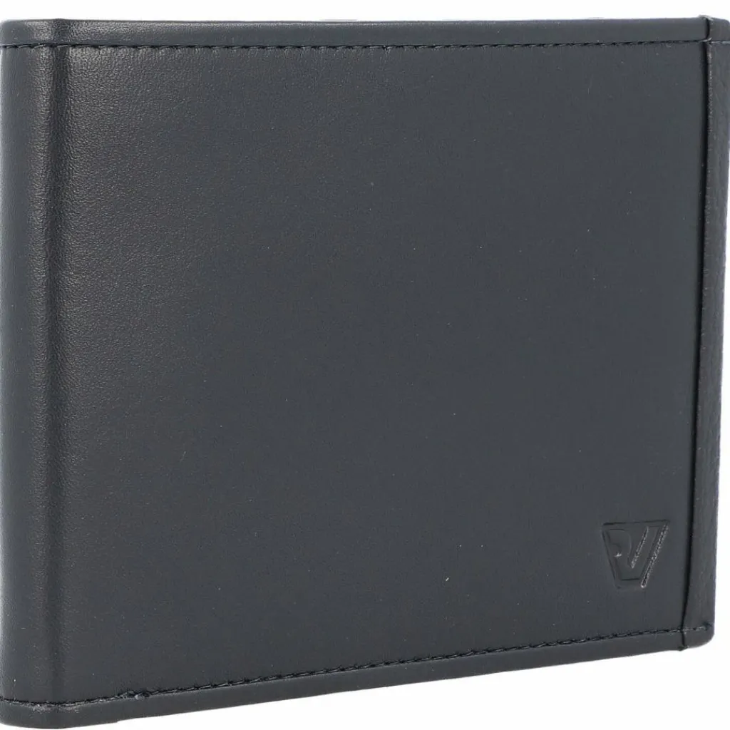 Online Roncato Argo Geldbörse RFID Schutz Leder 12.5 cm navy