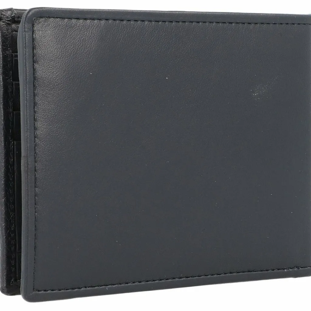 Online Roncato Argo Geldbörse RFID Schutz Leder 12.5 cm navy