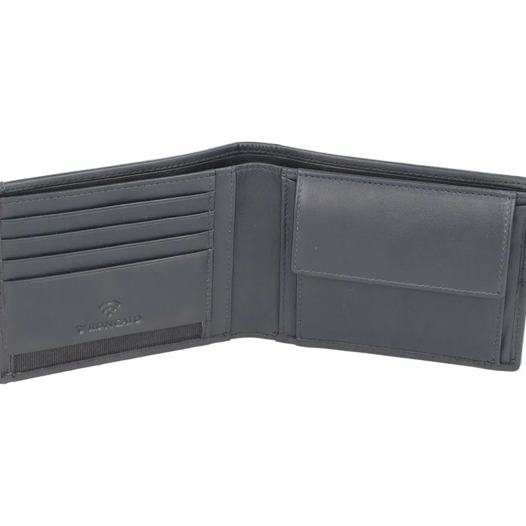 Online Roncato Argo Geldbörse RFID Schutz Leder 12.5 cm navy