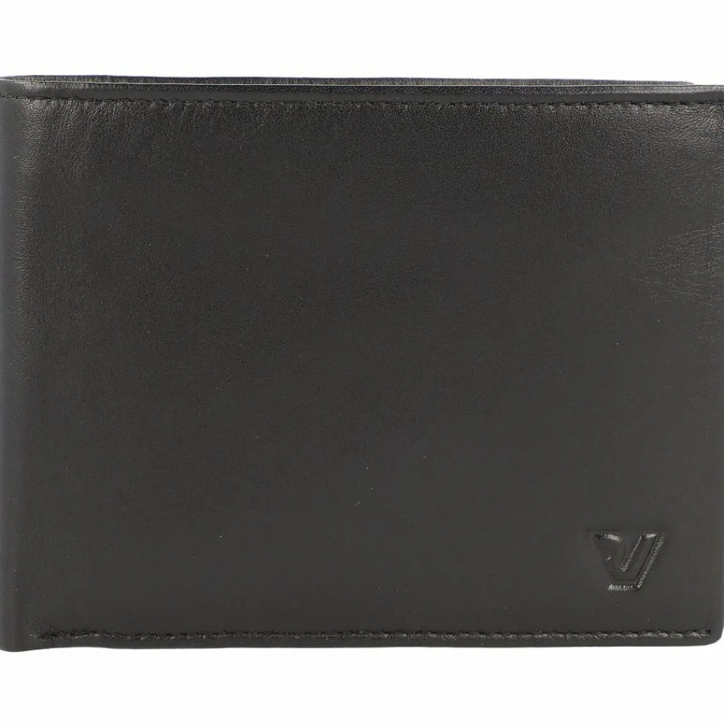 Roncato Herrengeldbörsen Querformat<Avana Geldbörse RFID Leder 13 cm nero