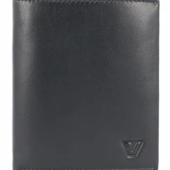 Roncato Herrengeldbörsen Hochformat<Avana Geldbörse RFID Leder 9,5 cm navy
