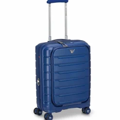 Roncato Laptoptaschen|Businesstrolleys Mit Laptopfach<B-Flying 4 Rollen Businesstrolley 55 cm Laptopfach mit Dehnfalte blu notte