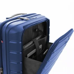 Roncato Laptoptaschen|Businesstrolleys Mit Laptopfach<B-Flying 4 Rollen Businesstrolley 55 cm Laptopfach mit Dehnfalte blu notte