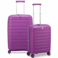 Online Roncato B-Flying 4 Rollen Kofferset 2-teilig mit Dehnfalte orchidea