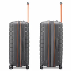 Roncato Koffersets Als Hartgepäck|Koffersets 3-Teilig<B-Flying Move 4 Rollen Kofferset 3-teilig mit Dehnfalte graphite