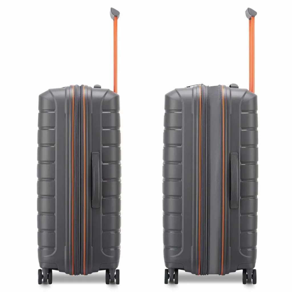 Roncato Koffersets Als Hartgepäck|Koffersets 3-Teilig<B-Flying Move 4 Rollen Kofferset 3-teilig mit Dehnfalte graphite