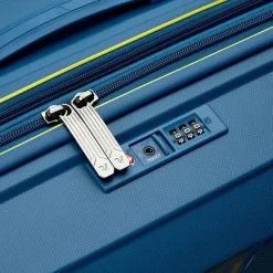 Roncato Hartgepäck Kabinengepäck|4-Rollen Kabinentrolleys<B-Flying Move 4 Rollen Kabinentrolley 55 cm mit Dehnfalte blu laguna