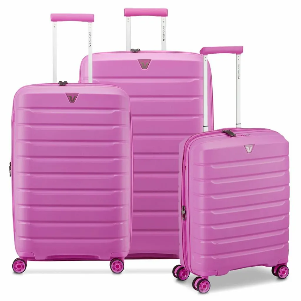 Roncato B-Flying Move 4 Rollen Kofferset 3-teilig mit Dehnfalte