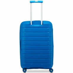 Roncato 4-Rollen Koffer|Hartgepäck<B-Flying Move 4 Rollen Trolley 68 cm mit Dehnfalte blue