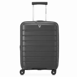 Roncato Hartgepäck Kabinengepäck|4-Rollen Kabinentrolleys<B-Flying Move 4 Rollen Kabinentrolley 55 cm mit Dehnfalte antracite