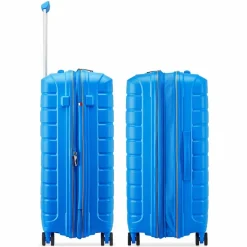 Outlet Roncato B-Flying Move 4 Rollen Trolley 68 cm mit Dehnfalte sky blau