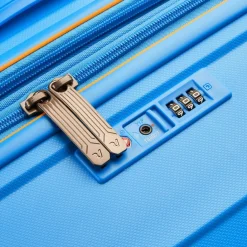 Outlet Roncato B-Flying Move 4 Rollen Trolley 68 cm mit Dehnfalte sky blau