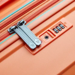 Hot Roncato B-Flying Move 4 Rollen Trolley 78 cm mit Dehnfalte apricot orange