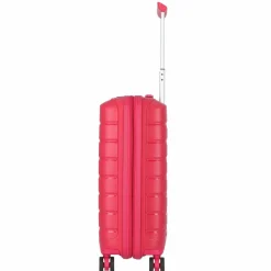 Roncato Hartgepäck Kabinengepäck|4-Rollen Kabinentrolleys<B-Flying Move 4 Rollen Kabinentrolley 55 cm mit Dehnfalte magenta