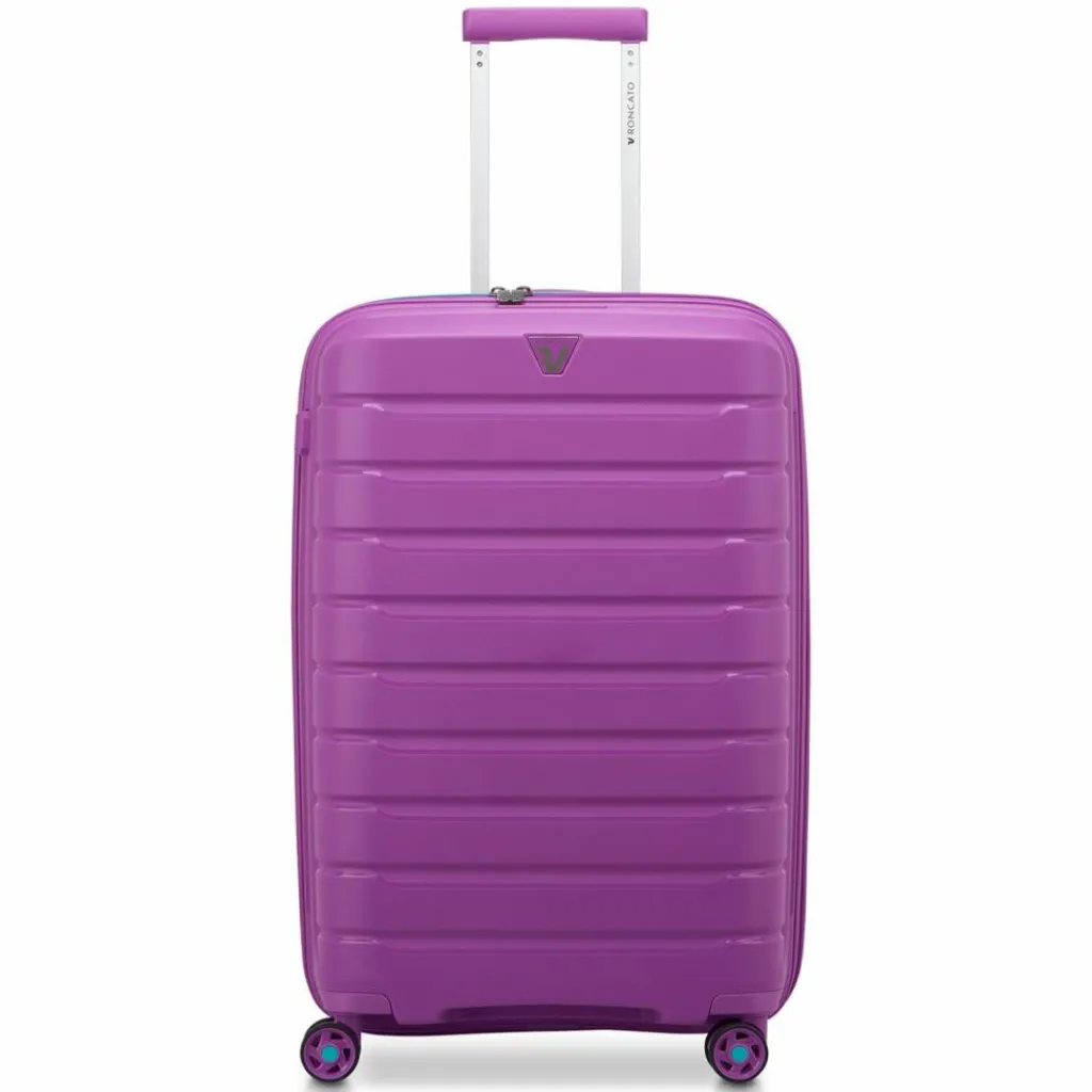 Roncato 4-Rollen Koffer|Hartgepäck<B-Flying Move 4 Rollen Trolley 68 cm mit Dehnfalte orchidea