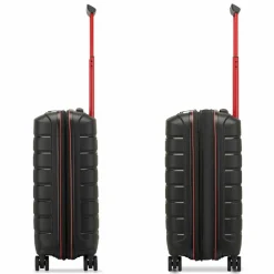 Roncato Hartgepäck Kabinengepäck|Hartgepäck<B-Flying Move 4 Rollen Kabinentrolley 55 cm mit Dehnfalte nero fumo