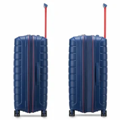 Hot Roncato B-Flying Move 4 Rollen Kofferset 3-teilig mit Dehnfalte ultramarine blue