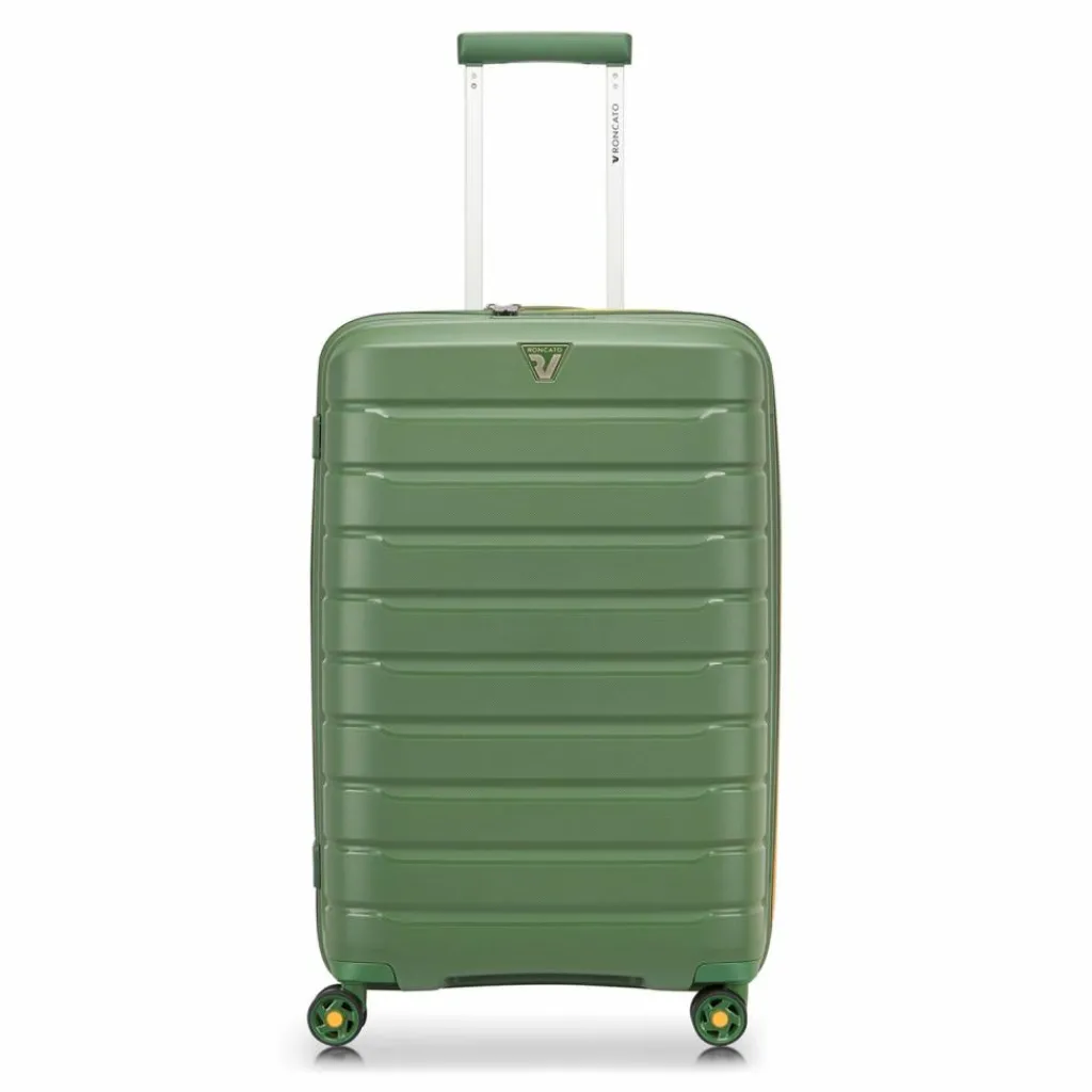Roncato Hartgepäck|4-Rollen Koffer<B-Flying Neon 4 Rollen Trolley 68 cm verde militare