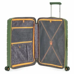 Roncato Hartgepäck|4-Rollen Koffer<B-Flying Neon 4 Rollen Trolley 68 cm verde militare