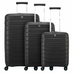 Roncato Koffersets Als Hartgepäck|Koffersets 3-Teilig<B-Flying Neon 4 Rollen Kofferset 3-teilig nero
